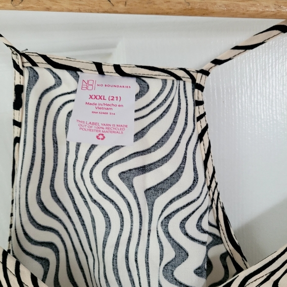 Zebra pattern cami - Picture 3 of 3